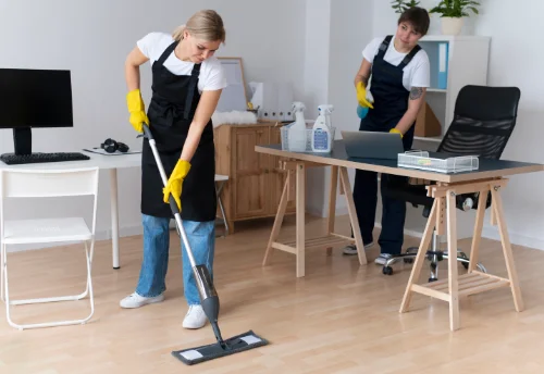 Nettoyage de bureau professionnel à Saint-Symphorien-d'Ancelles